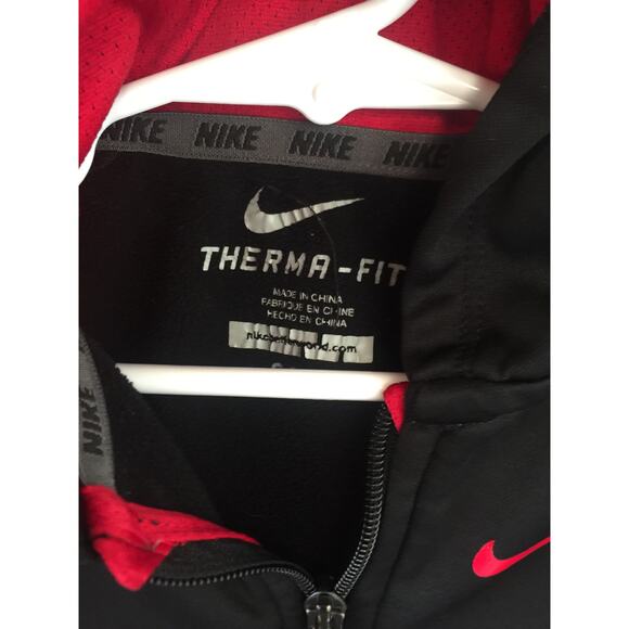 Nike Dri Fit Toddler Just Do It Zippered Hoodie Jacket Fleece Lined 24 Months - Picture 2 of 6